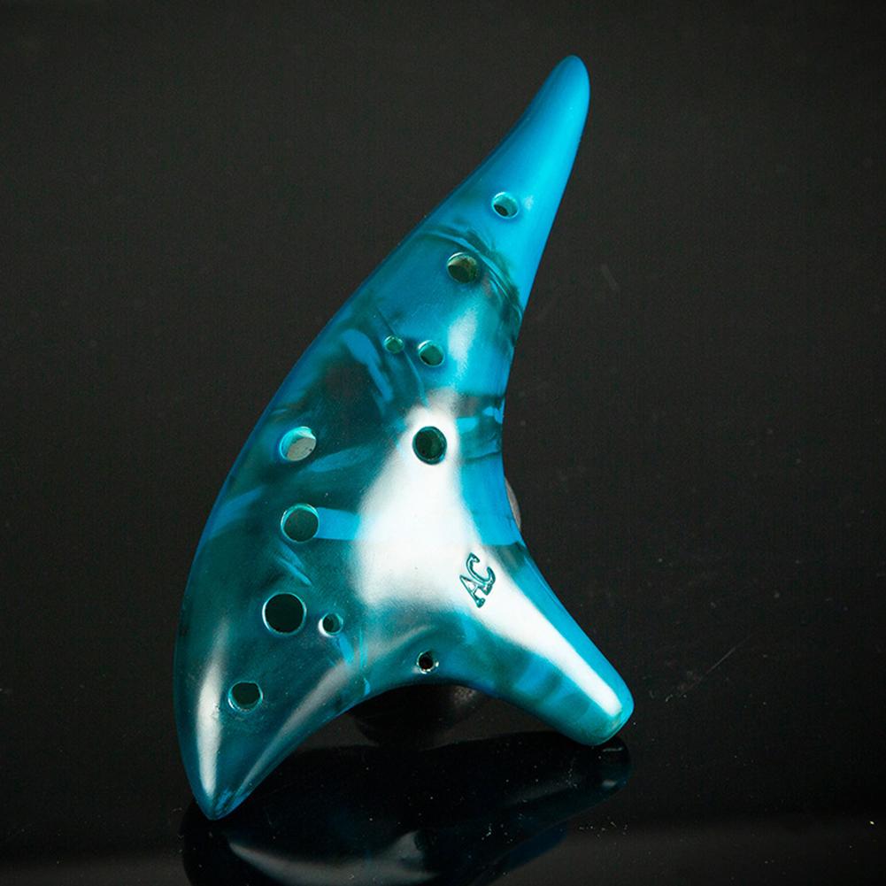 12 Hole Ocarina Ceramic Alto C Tone Professional Ocarina Instrument Vessel Flute Wind Musical Instrument Chinese Flute for Begin