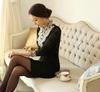 New Plus Size Korean Slim Fit Lace Shirt for Women