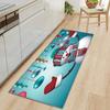 Christmas Kitchen Sand Carpet Doormat Long Floor Mat