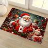VIKAMA Christmas Carpet Large Area Rugs Red Festive Decor Outdoor Rug Doormat Carpet For Living Room Bedroom  Home Decor