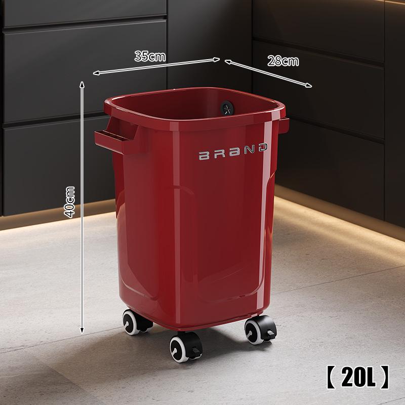 Premium Extra Großer 30L/50L Quadratischer Mülleimer für Zuhause und Küche