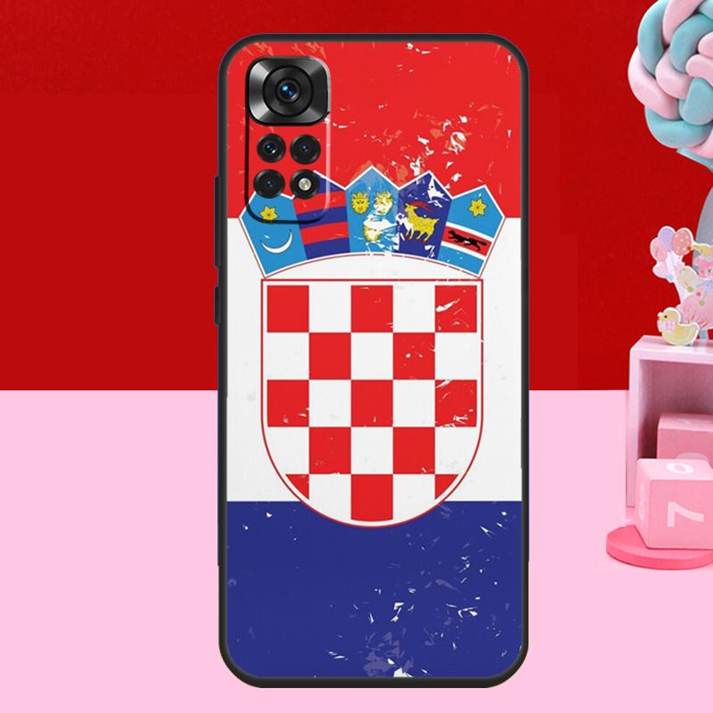 Croatia Flag Case For Xiaomi Redmi Note 14 13 12 10 11 15 Pro Plus Redmi 15 C 10C 12C 13C 14C Soft Cover
