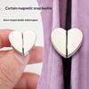 Curtain Magnetic Closure Buttons Detachable Leakage Proof Fastener Clips Easy Install for Home Blackout Window Curtains