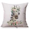 Nordic Animals Koala Duckling Bunny Pillow Case Cute Birthday Gift Kid'S Room Sofa Decoration Car Linen Cushion Cover Cojines