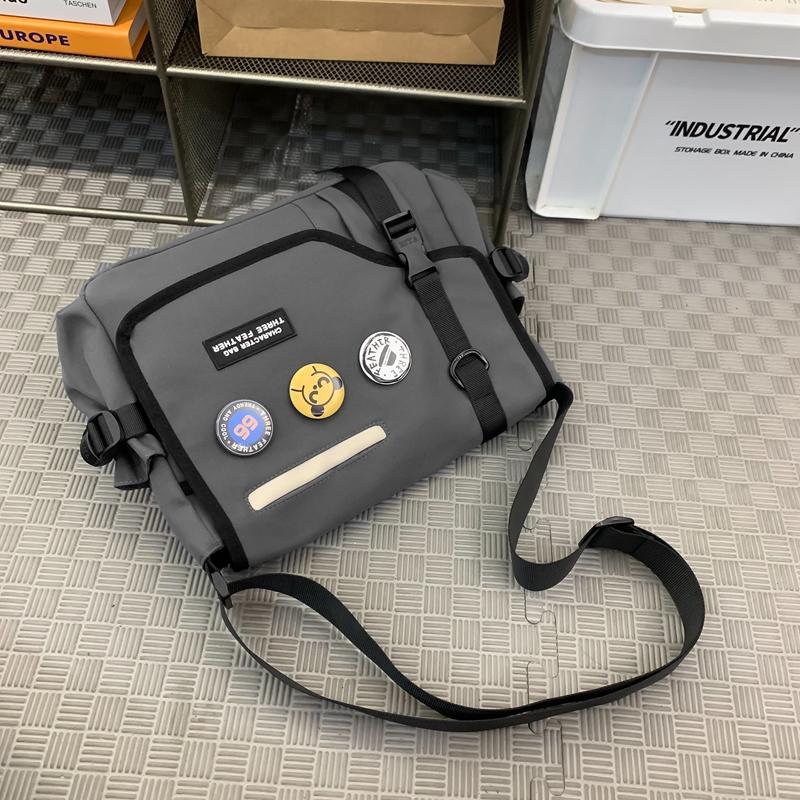 Men's Shoulder Bag Campus Student Classes Bag Women Large Capacity Crossbody Bag