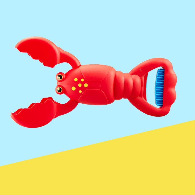 

Grabber Baby Bath Toys - Beach toys sand playing Cute Colorful Lobster Claw Catcher Swimming Pools & Outdoors - Educational Game