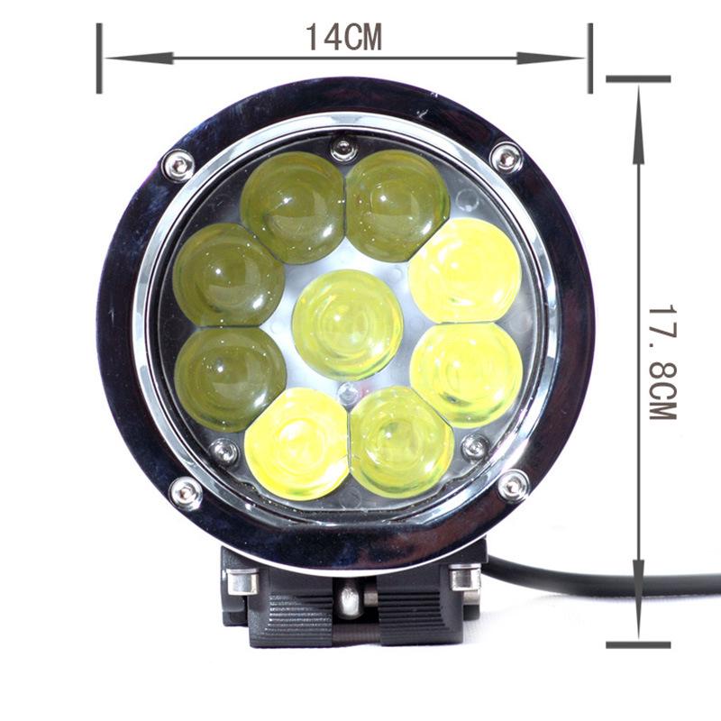 

5 High-Power LED Spotlight for Trucks & Off-Road Vehicles – Multiple Specs Available