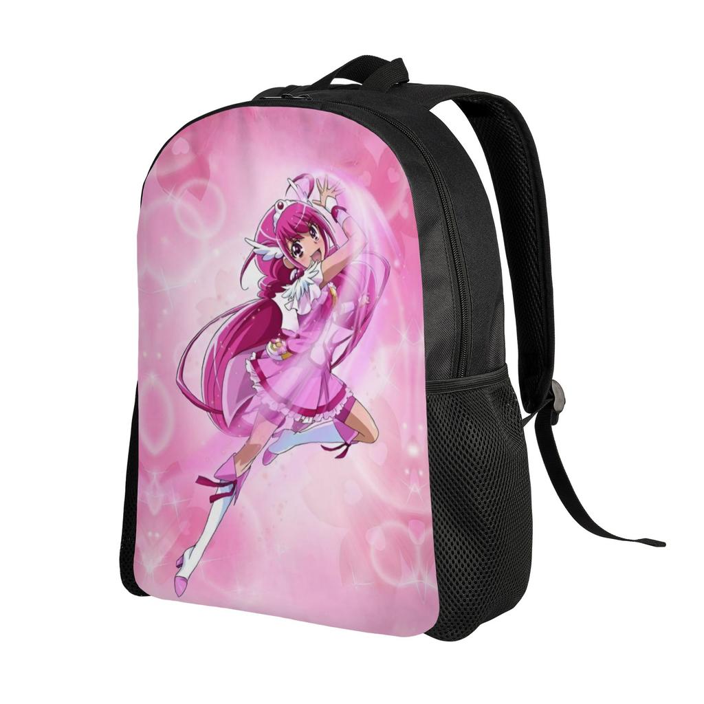 Pretties Anime Cures Reiserucksack Herren Damen Schul-Laptop-Buchtasche Bishoujo College-Student Tagesrucksacktaschen