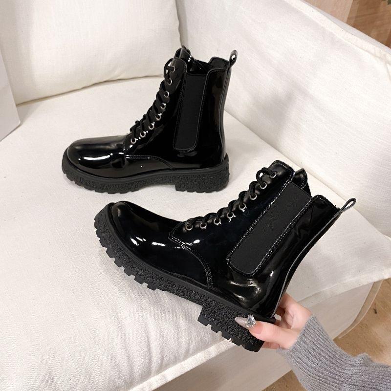 Fashion boots new sweet cool girl style Martin boots can be sweet and playful fashion fairy style sexy