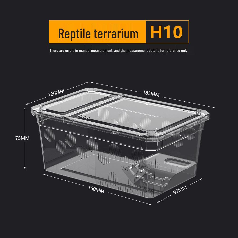

Pet Habitat Box for Small Animals: Tree Frog, Reptile, Spider, Lizard, Turtle, Hermit Crab, Insect.