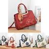Fashionable Pu Material National Style Embroidered Shoulder Bag For Everyday Use