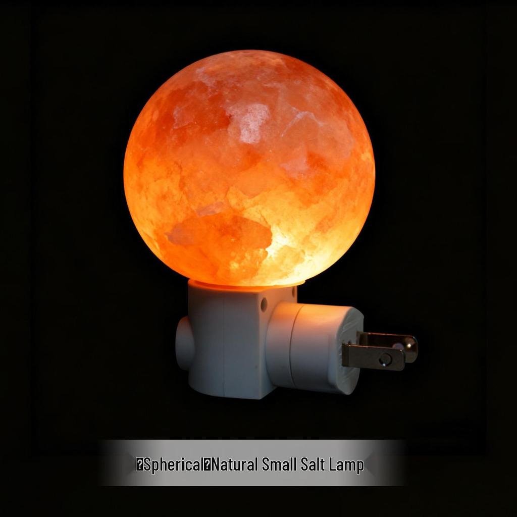 Himalayan Natural Crystal Salt Wall Lamp - Plug-In Night Light for Bedroom, Living Room, Corridor