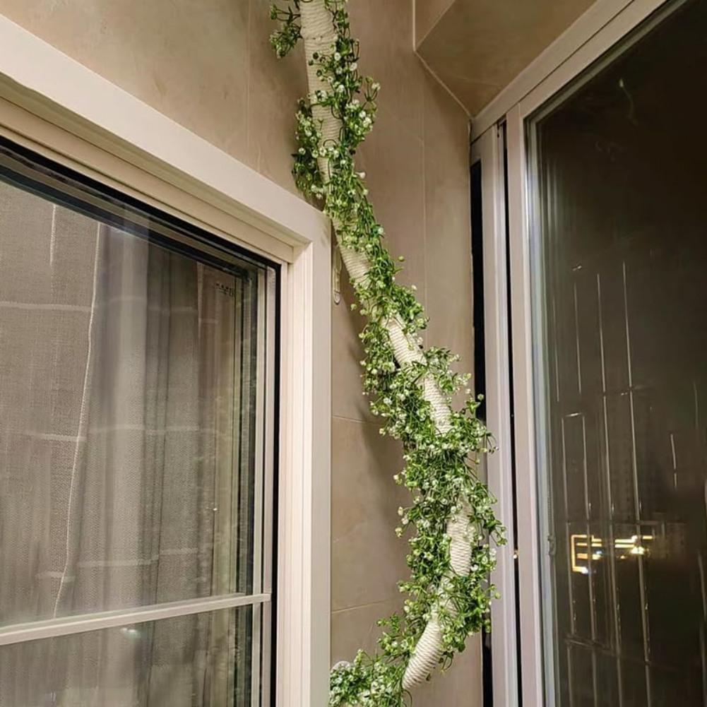 175Cm Artificial Flowers for Decoration Garland Plants Fake Vine Flowers Hanging Ivy Garland Wedding Decoration Party Home Decor