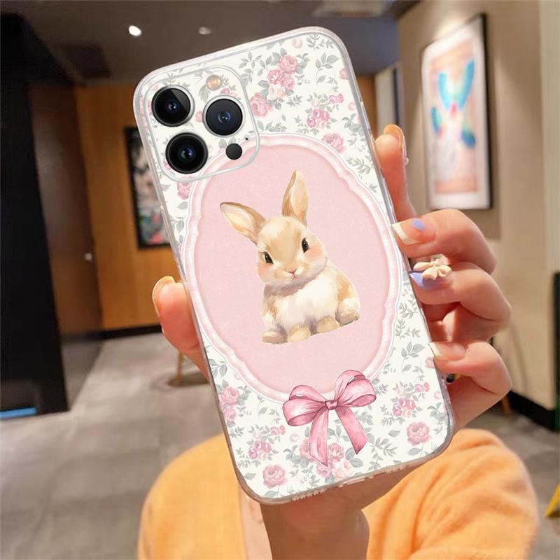 

Bunny Phone Case For iphone 17ProMax 17 Pro Air 16 15 14 13 Pro Max 16 15 14 13 Pro 15Plus iPhone 17Air