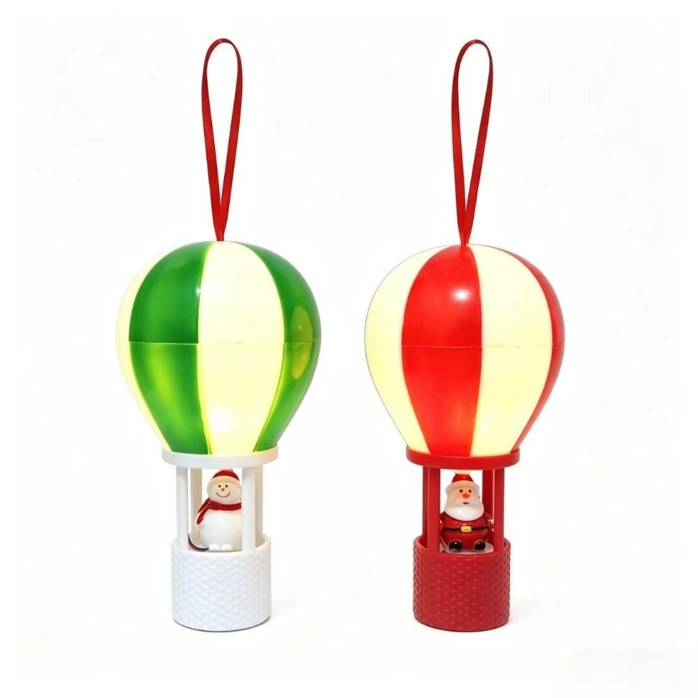 Santa Claus Christmas Hanging Pendant LED Night Light Xmas Tree Ornament Navidad Decor