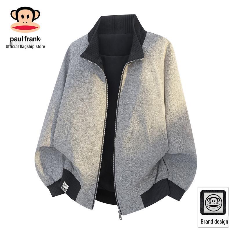 paul frank Men's Vintage Stand-Collar Jacket