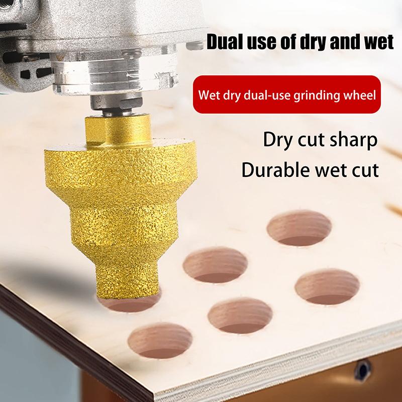 1 bucată freza țiglă aleză marmură coroane de găurire pentru zidărie Instrument de construcție M10 teșit diamantat freză freză ferăstrău cu gaură