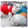 Christmas Reindeer Dog Sweater Knitwear for Cold Weather Small Medium Dogs Turtleneck Pet Cat Clothes Dog Winter Coat Costume