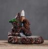 Backflow Incense Holder Waterfall Incense Burner Home Decor Aromatherapy Ornament Cones with Backflow Incense Cones
