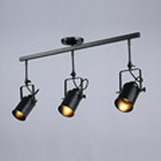 American Retro Industrial Cylinder Pendant Track Lamp
