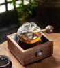 Glass Teapot Temperature Resistant Thickened Filtered Tea Kettle Tea Warmer Side Handle Boiling Teapot 600ml