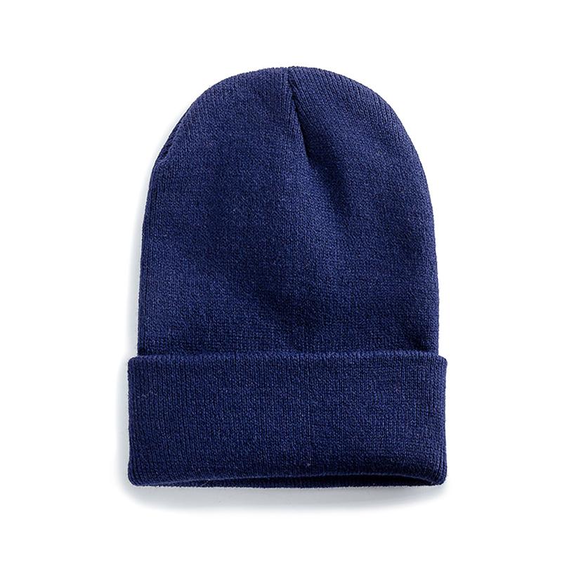 New Unisex Multicolor Autumn & Winter Beanie Hat Men Women Basic Daily Beanie Soft Knitted Hat All-match Streetwear Cap