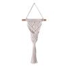 Dried Flower Mesh Basket Handwoven Cotton Rope Macrames Plant Holder Stand Wall Hangings Pocket Indoor Home Decorations