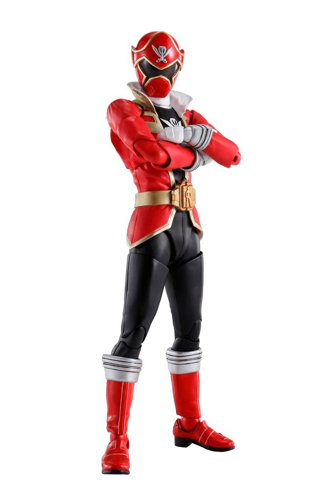 TAMASHII NATIONS S.H.Figuarts (Real Bone Carving Technique) Kaizoku Sentai Gokaiger Gokai Red, approximately 145mm, PVC & ABS, painted action figure
