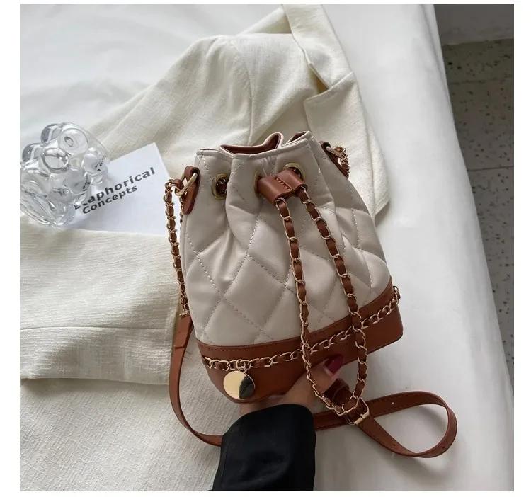 Feminine Classic Shoulder Bag Ladies Fashion New Summer Crossbody Bag Girl Retro Leather Bag