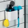 Bathroom Suction Cup Wall Shelf for Shower for Cosmetics and Accessories