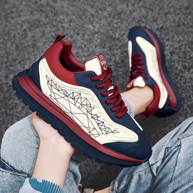 Pantofi populari pentru bărbați primăvară nouă modă trendy marcă versatil casual pantofi Forrest Gump alergare sport cu talpă groasă pantofi de stradă prăjiți pantofi de tată