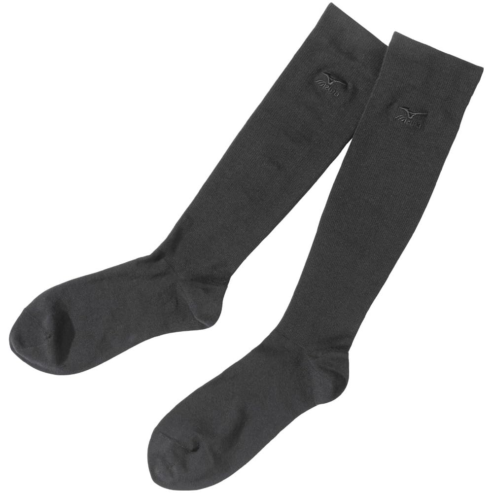 Mizuno Refresh Compression ON Graduated Durable Business Black Socks, Type, Compression, Deodorizing, Socks, Men's, C2JXA610,