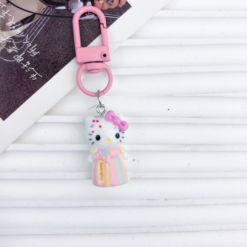Christmas Series Kiki Cat Keychain - Cartoon Backpack Pendant & Gift for Friends, Couples, Students