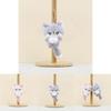 Adorable Plush Fox Keychain Charming Cartoon Doll With Soft Pp Cotton For Kids