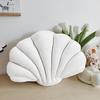 Throw Pillow Non-shedding Tear-Resistant High Elasticity Good Rebound Full Filling Breathable Shell Shape Throw Pillow Doll Home Decor