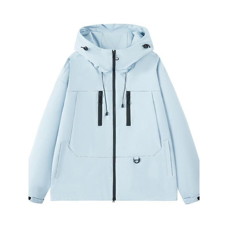 Couple Outdoor Mountain Single-pull Jacket Spring and Autumn New Thin American Functional Waterproof Outdoor Top
