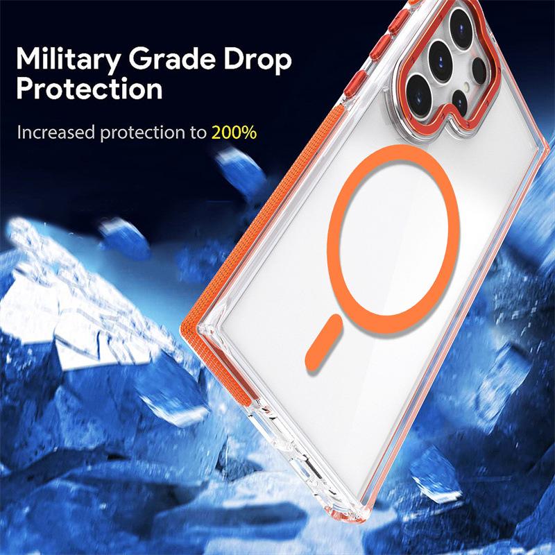 Compatible Samsung Phone Cases: S26 Ultra, S25 Magnetic, S23 Ultra Transparent, S23 Plus, S24+ Creative Design