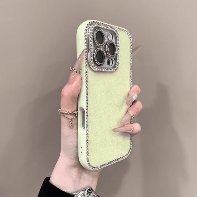 Diamant Glitzer Kante Stoßfeste Hülle für iPhone 14/15 Pro Max/16 - Luxuriöses High-End Gefühl