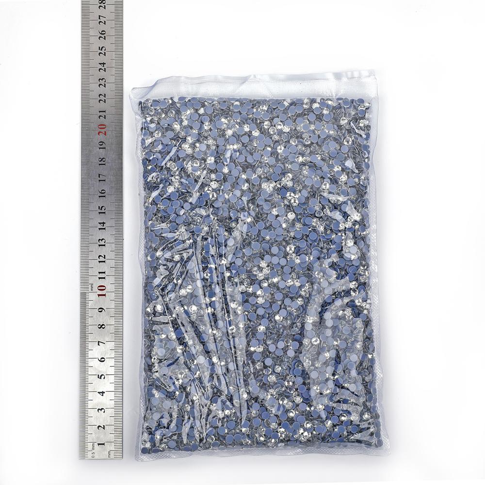 14400pcs Hotfix Rhytones Bulk Glass Crystal AB Gemstones Applique for Dresses Rhinestone T-shirt Garment Accessories