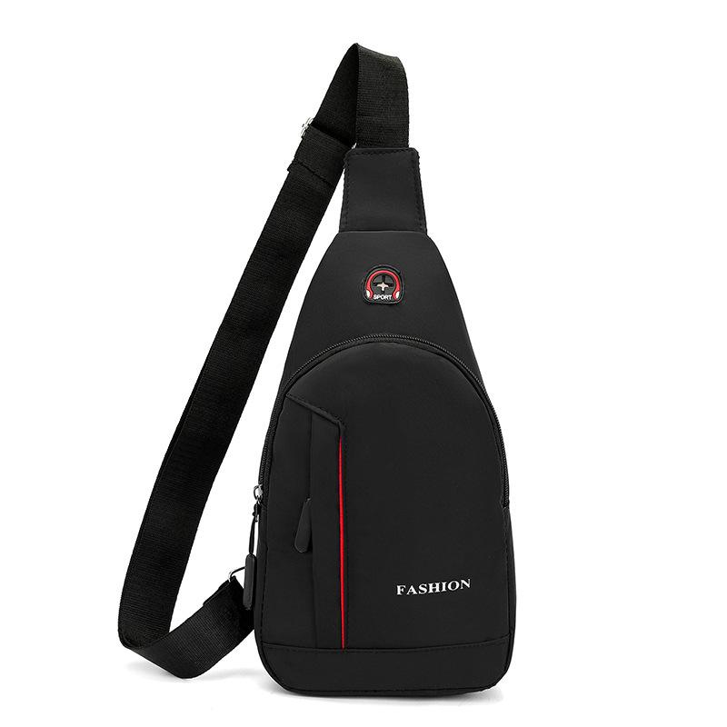 Unisex Chest Bag Simple Storage Bag Lightweight Travel Small Backpack Crossbody Bag Fashion Casual Single Should Bags