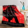 Zorro Themed Red Blanket for All Seasons Blanket Lunch Break Throw Gift