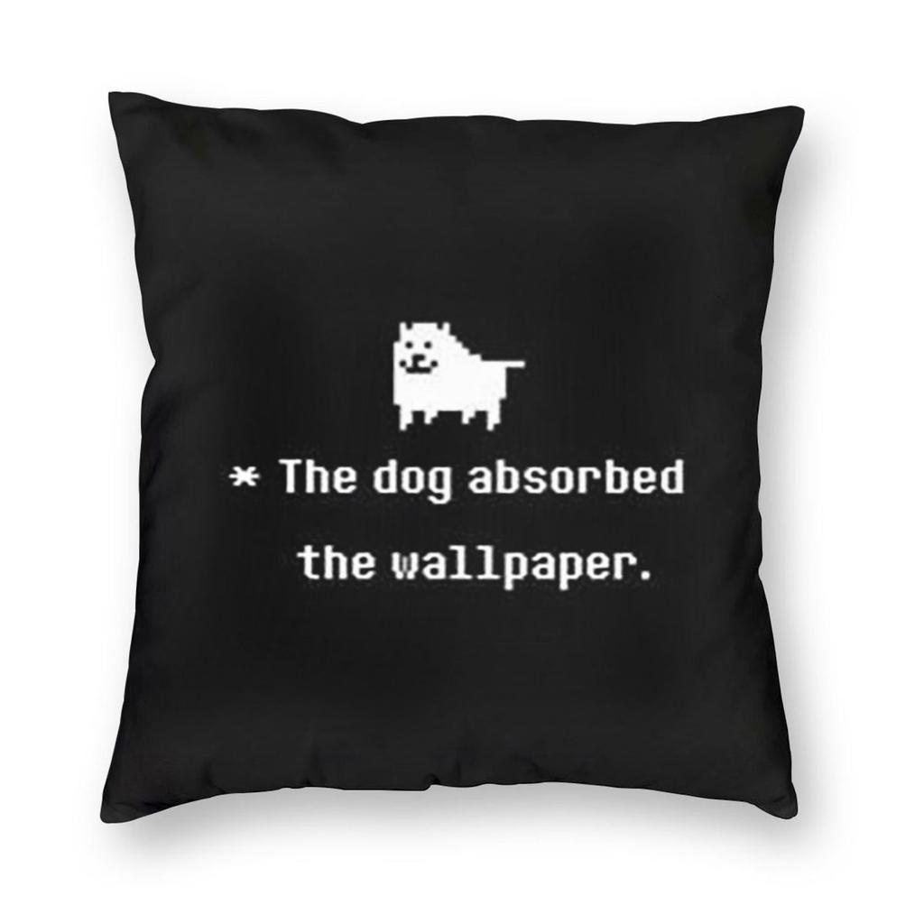 Undertale Annoying Dog Video Game Cute  Square Pillowcase Pillow Cover Cushion Throw Pillow for Home Sofa Living Room