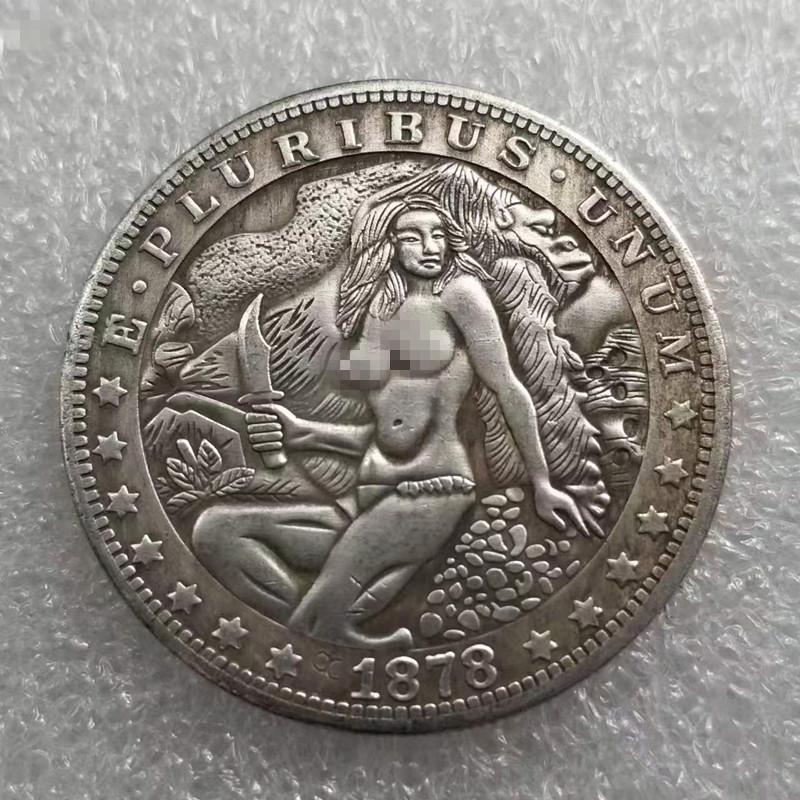 Sexy Coin Commemorative Coin Antique Crafts Wanderer Coin Collection Coin