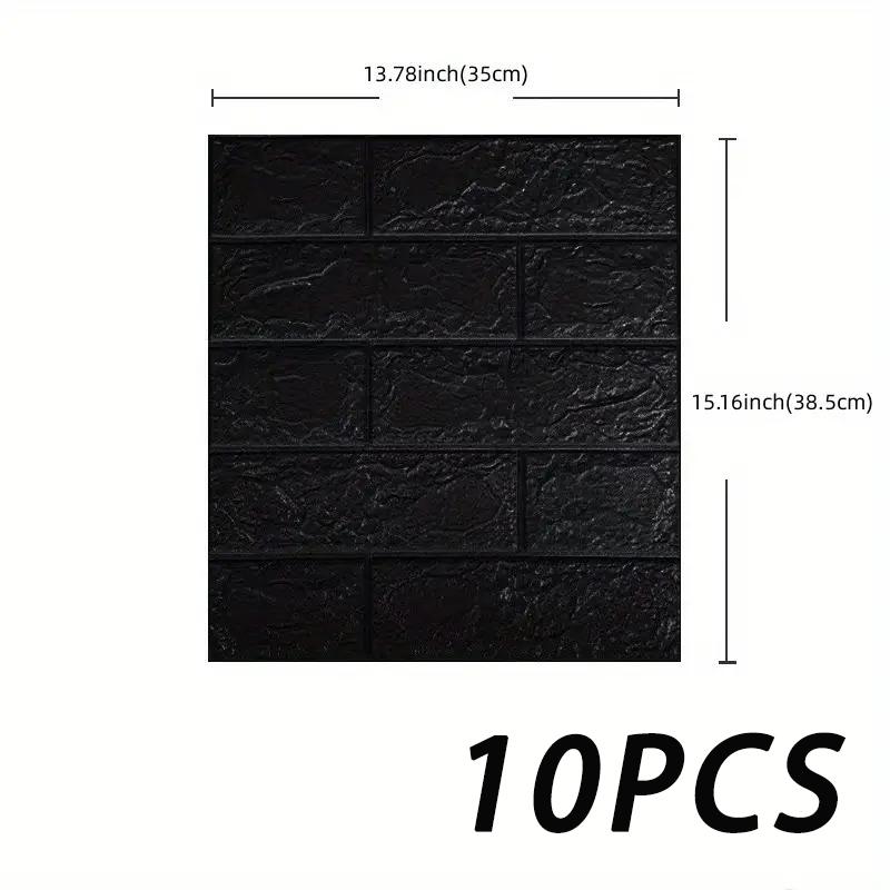 3D einfarbig 35x38,5cm Wohnzimmer Wanddekoration selbstklebender Wandaufkleber