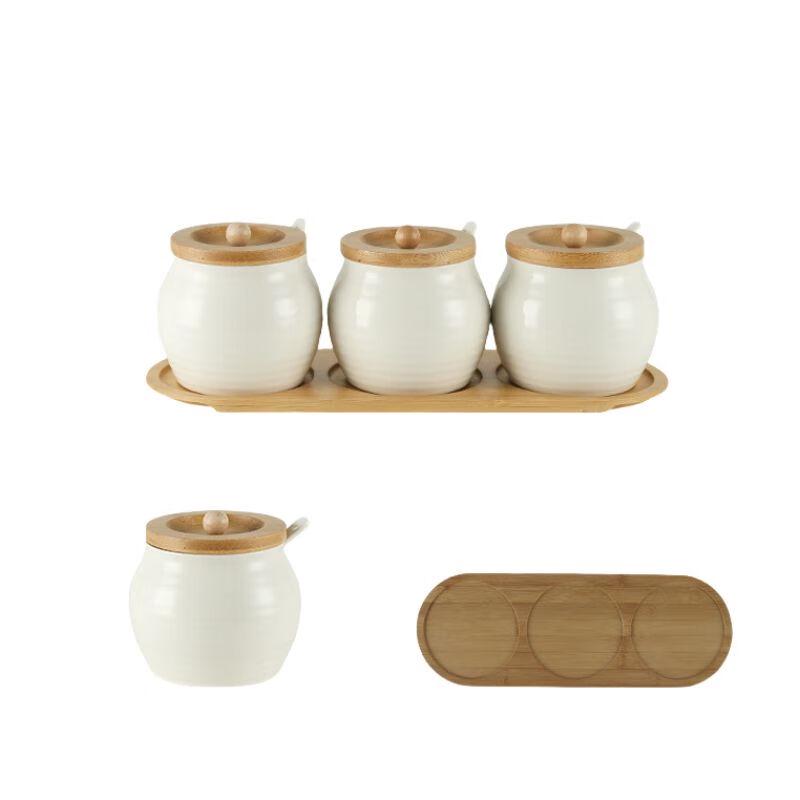 Qianxing Japanese Style Ceramic Seasoning & Storage Jar