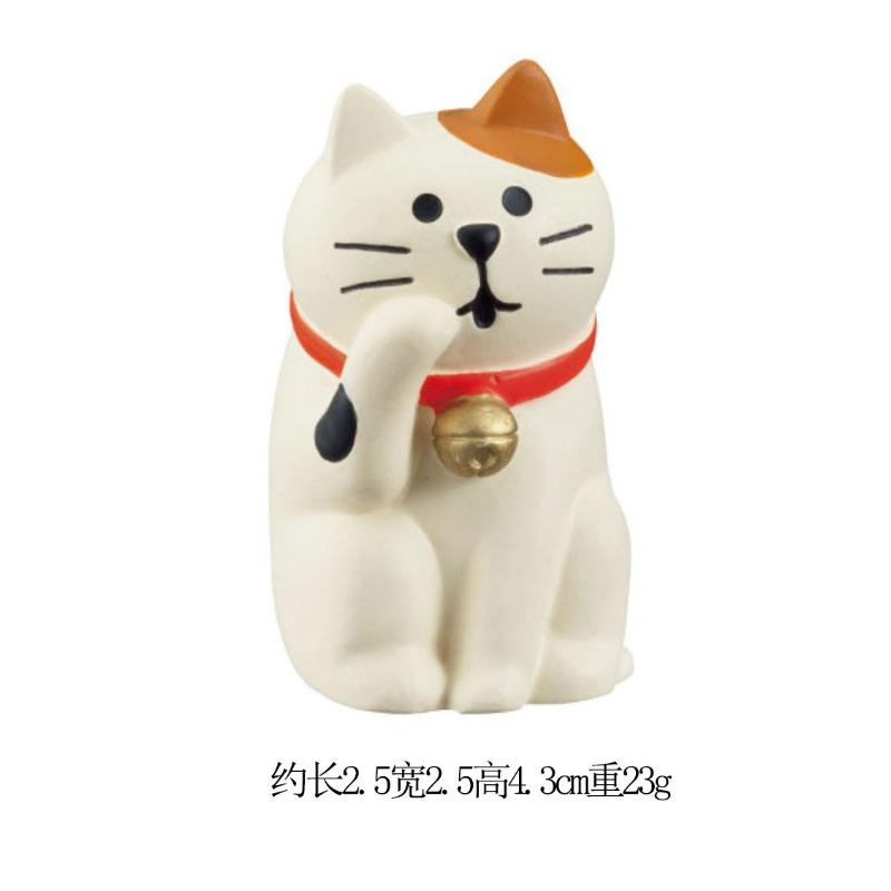 Car ornaments, Japanese cat Zakka groceries, photos, cute adorable ornaments, mini, resin crafts