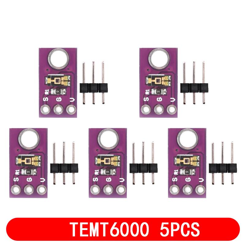 1~10Pcs TEMT6000 Light Sensor Professional TEMT6000 Light Sensor Module