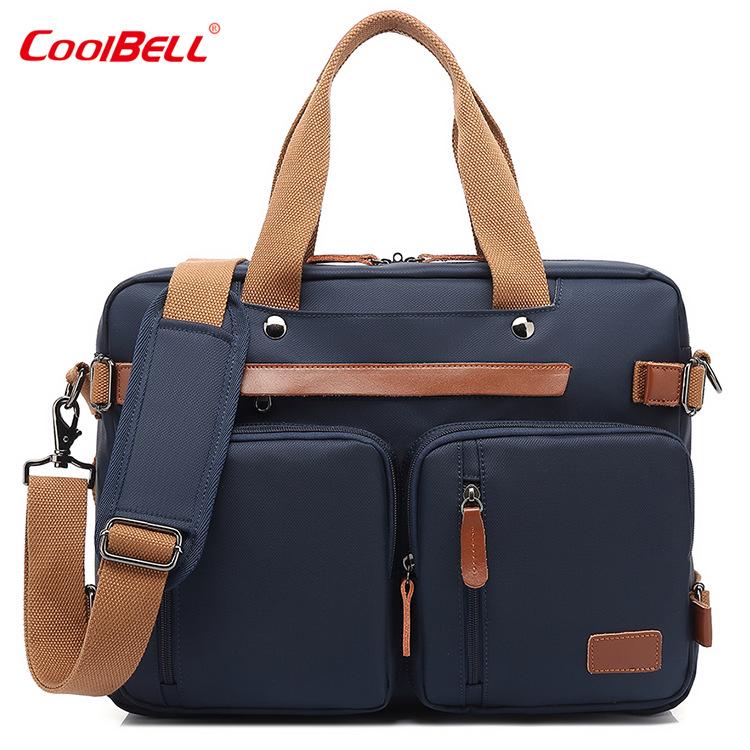 Mångsidig Canvasryggsäck för Män med Hög Kapacitet