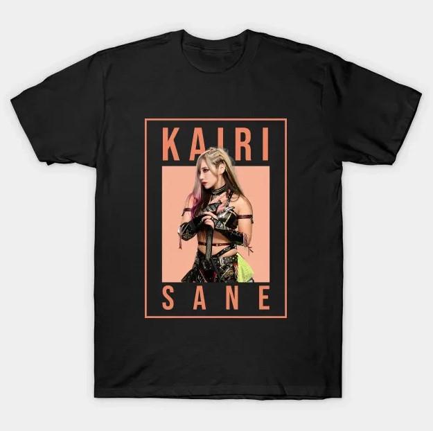 

Черная футболка WWE Kairi Sane, Звезда рестлинга 3XL