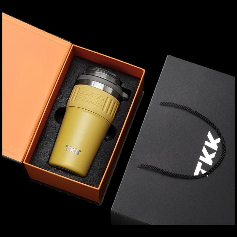 TKK Rocky 630ml Stainless Steel Ceramic Lined Coffee Mug